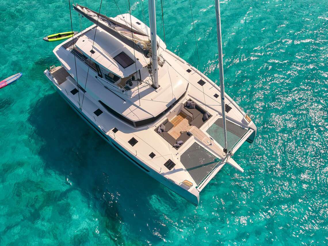 Fountaine Pajot YACHT 59 ALMA catamaran rental Worldwide Luxury Yacht