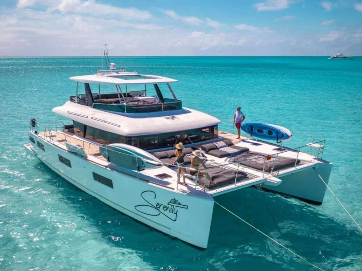 serenity yacht catamaran